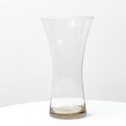 FLORERO VIDRIO TRANSPARENTE