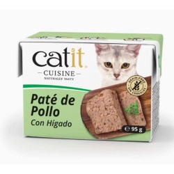 CATIT CUISINE PATÉ DE POLLO CON HÍGADO 95G