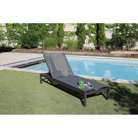 TUMBONA THEMAS LIT ALUMINIO GRAFITO