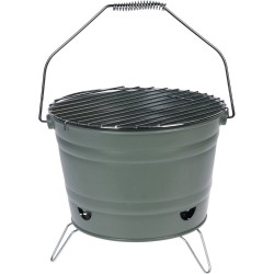 BBQ BUCKET D27CM VERDE