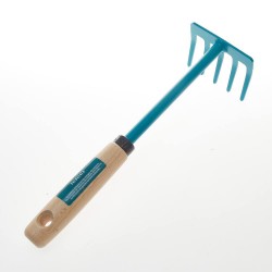 RASTRILLO DE MANO MANGO MADERA VERDECORA