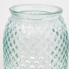 JARRÓN VIDRIO DIAMANTE