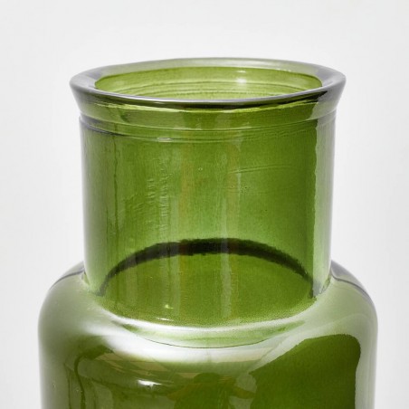 JARRÓN VIDRIO VERONA VERDE