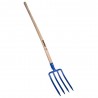 HORCA 4 DIENTES MANGO MADERA