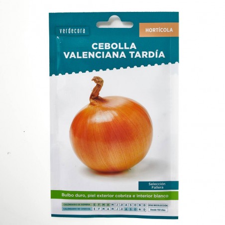 SEMILLAS CEBOLLA VALENCIANA TARDIA VERDECORA