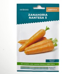 SEMILLAS ZANAHORIA NANTESA 5 VERDECORA