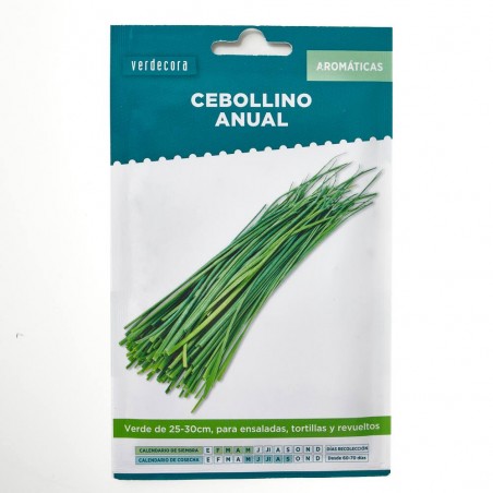 SEMILLAS CEBOLLINO ANUAL VERDECORA