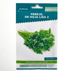 SEMILLAS PEREJIL HOJA LISA VERDECORA