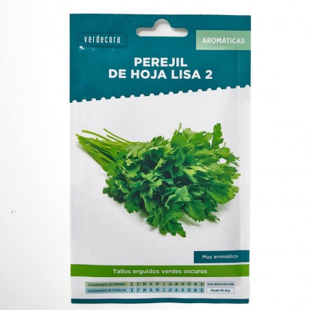 SEMILLAS PEREJIL HOJA LISA VERDECORA