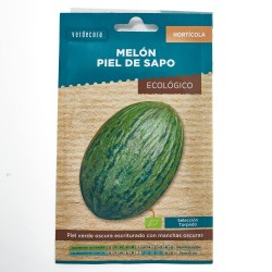 SEMILLAS ECOLÓGICAS MELÃ“N PIEL DE SAPO VERDECORA