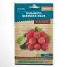 SEMILLAS ECOLÓGICAS RABANITO REDONDO ROJO VERDECORA