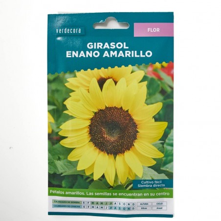 SEMILLAS GIRASOL ORNAMENTAL VERDECORA