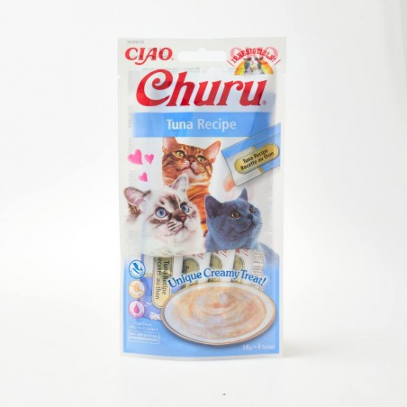 CHURU CAT RECETA DE ATUN 4X14GR