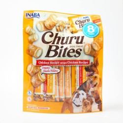 CHURU DOG BITES RECETA DE POLLO 8X12GR