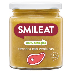 TARRITO DE TERNERA CON VERDURAS ECOLOGICO 230GR