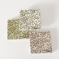 SERVILLETAS PAPEL XMAS FLORAL SURT.