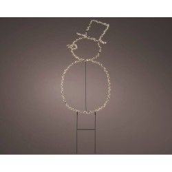 MUÑECO NIEVE 250 LED EXTERIOR