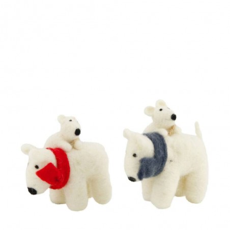 OSO POLAR Y RATON  2 SURT COLGANTE