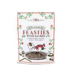 KING CAT NIP FEASTIES CON SALMON 70GR