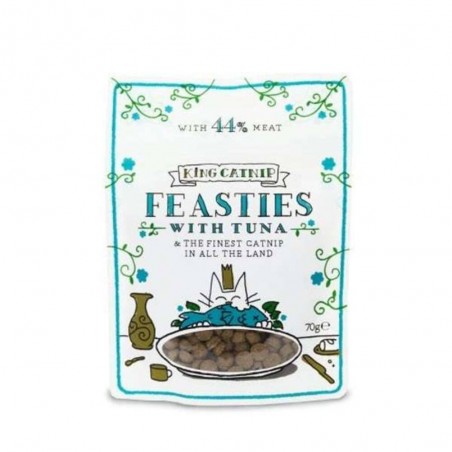 KING CAT NIP FEASTIES CON ATUN 70GR