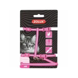 CONJUNTO ARNES Y CORREA  REFLECTANTE  VERDE GATO