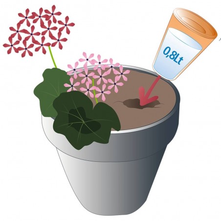 SISTEMA RIEGO TRADICIONAL TERRACOTA AQUADO 15CM 