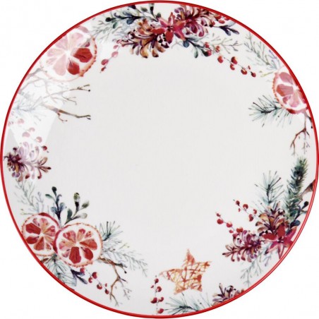 PLATO LLANO RODAJAS NARANJA 27CM
