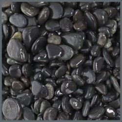 GRAVA BLACK PEBBLES 8-16MM 5KG