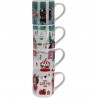 TAZAS PORCELANA 265ML