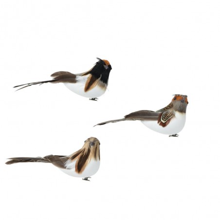 PÁJARO COLORES CLIP 13CM