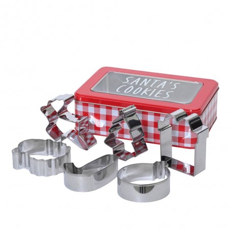 SET CAJA CORTADORES GALLETA NAVIDEÑOS