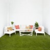 CONJUNTO KENIA BLANCO 4 PIEZAS