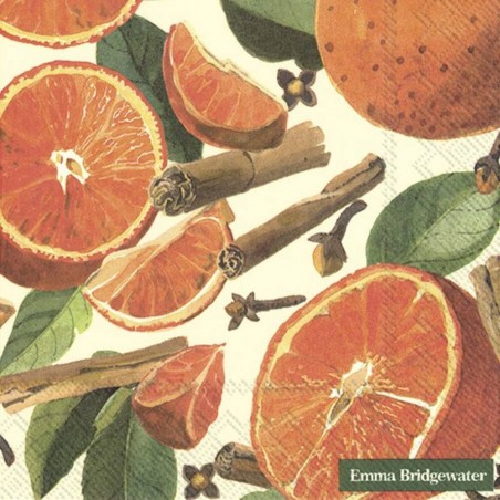 SERVILLETAS NARANJA Y CANELA