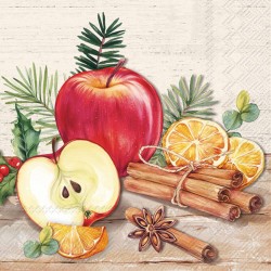 APPLE CINNAMON CREAM SERVILLETA