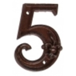 NUMEROS CASA DE HIERRO FORJADO