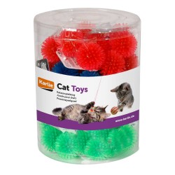 PELOTA ERIZO COLOR SURTIDO GATO