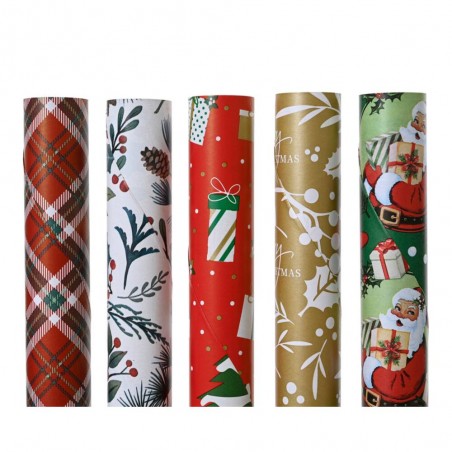 PAPEL REGALO NAVIDAD 2MX70CM