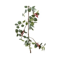 GUIRNALDA SILVESTRE BERRIES ROJOS 150CM