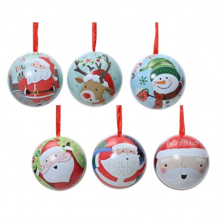 BOLA XMAS 6 DISEÑOS 8CM