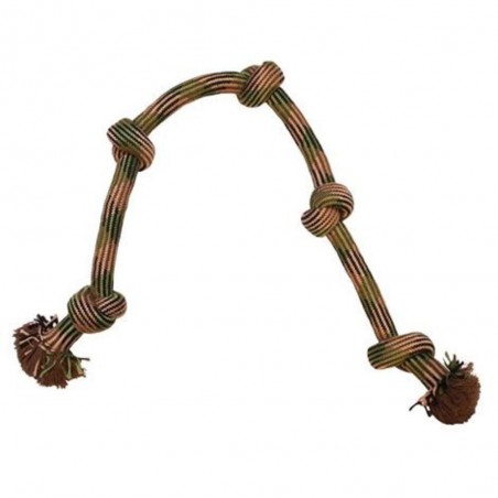 CUERDA 5 NUDOS CAMUFLAJE 83CM