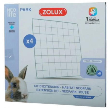 KIT 4 REJAS EXT NLIFE CONEJO