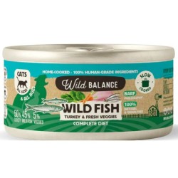 LATA PESCADO PARA GATO 120GR WILDBALANCE