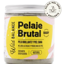 PELAJE BRUTAL SUPLEMENTO NATURAL MASCOTAS WILD BALANCE