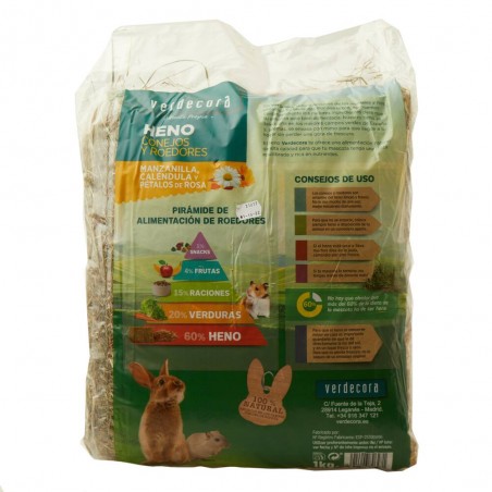 HENO VERDECORA MANZANILLA CALENDULA PETALOS 1KG