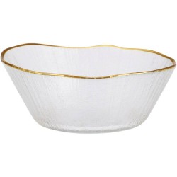 BOL CRISTAL BORDE DORADO