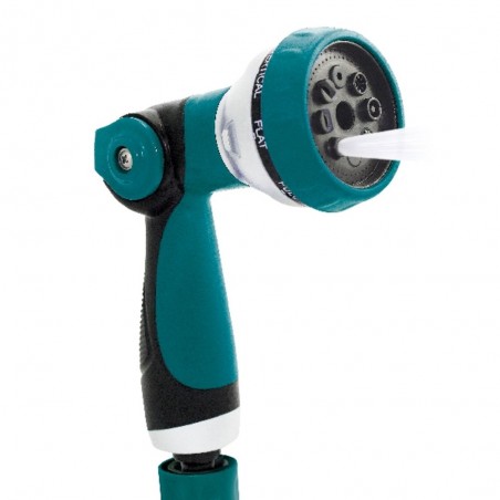 MANGUERA HELICOIDAL 15M CON PISTOLA VERDECORA