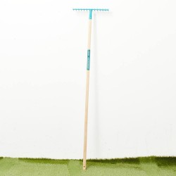 RASTRILLO 14 DIENTES C/MANGO HAYA VERDECORA