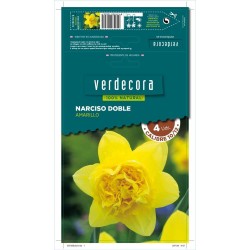 BULBOS NARCISO DOBLE AMARILLO 4 UDS