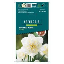 BULBOS NARCISO DOBLE BLANCO 4 UDS