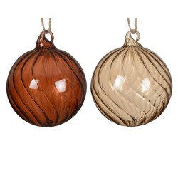 BOLA CRISTAL CARAMELO D8CM